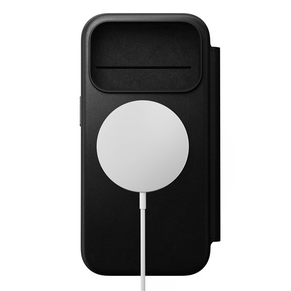 Nomad Modern Leather Folio iPhone 17 Pro Black