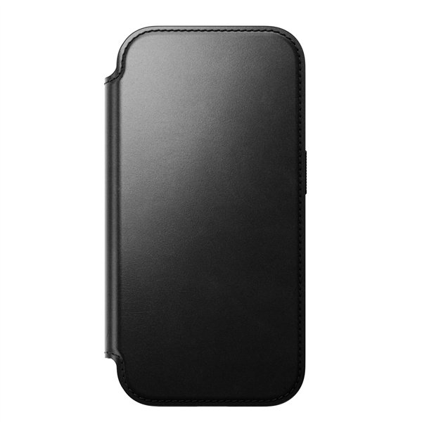 Nomad Modern Leather Folio iPhone 17 Pro Black Horween