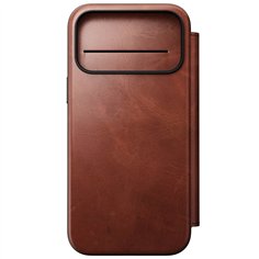 Nomad Modern Leather Folio iPhone 17 Pro Max Olde Dublin H.