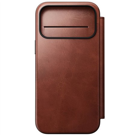 Nomad Modern Leather Folio iPhone 17 Pro Max Olde Dublin H.