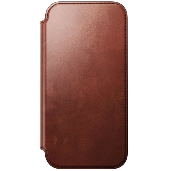 Nomad Modern Leather Folio iPhone 17 Pro Max Olde Dublin H.
