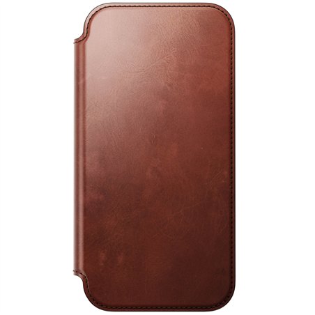 Nomad Modern Leather Folio iPhone 17 Pro Max Olde Dublin H.