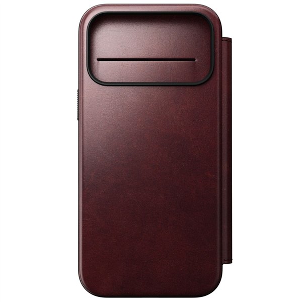 Nomad Modern Leather Folio iPhone 17 Pro Max Brown