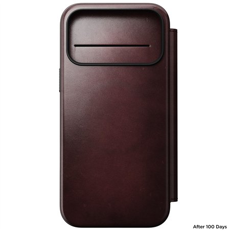 Nomad Modern Leather Folio iPhone 17 Pro Max Brown