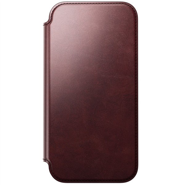 Nomad Modern Leather Folio iPhone 17 Pro Max Brown