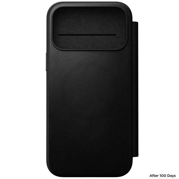 Nomad Modern Leather Folio iPhone 17 Pro Max Black