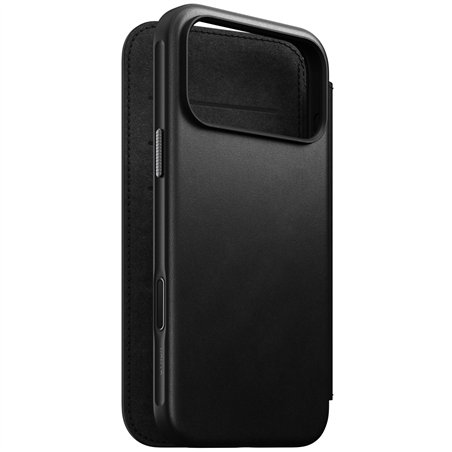 Nomad Modern Leather Folio iPhone 17 Pro Max Black