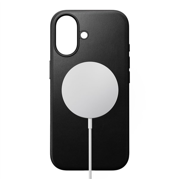 Nomad Modern Leather Case iPhone 17 Black
