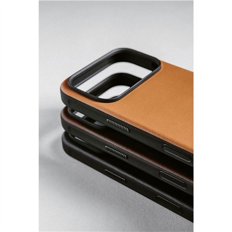 Nomad Modern Leather Case iPhone 17 Pro English Tan