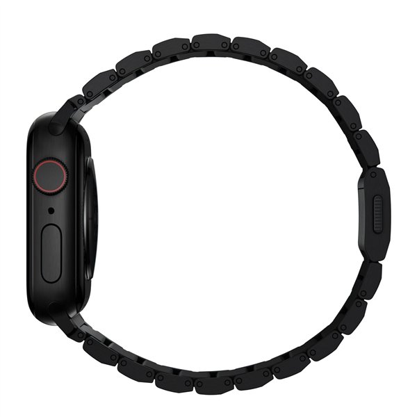Nomad Strap Titanium Black V2 46mm/49mm Connector Black