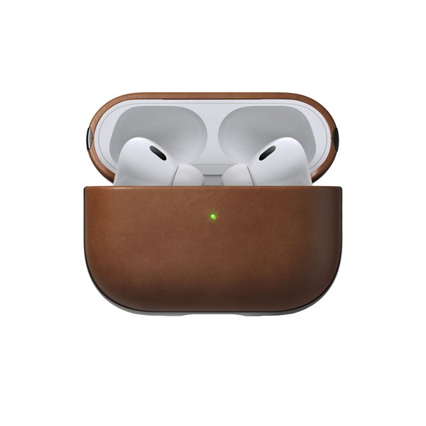 Nomad Modern Leather Case Airpods Pro 2 English Tan