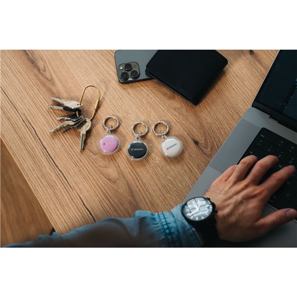 1x3 Verbatim My Finder Coin Bluetooth Item Find, n/b/r 32135