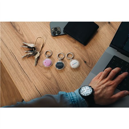 1x3 Verbatim My Finder Coin Bluetooth Item Find, n/b/r 32135