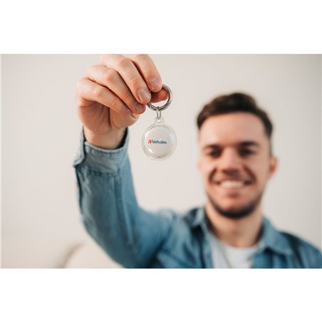 1x2 Verbatim My Finder Coin Bluetooth Item Finder n/b  32134