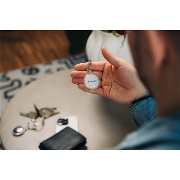 1x2 Verbatim My Finder Coin Bluetooth Item Finder n/b  32134