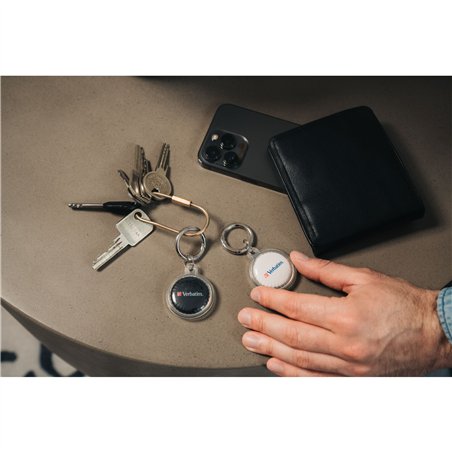 1x2 Verbatim My Finder Coin Bluetooth Item Finder n/b  32134