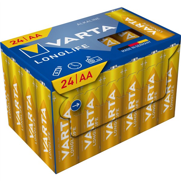 1x24 Varta Longlife Power AA Cube