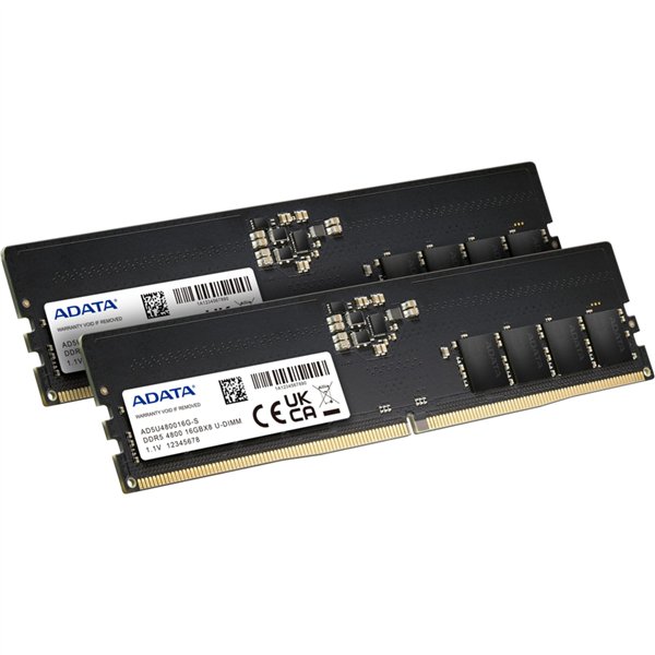 ADATA DDR5 4800 U-DIMM      32GB Dual Box 2x16GB