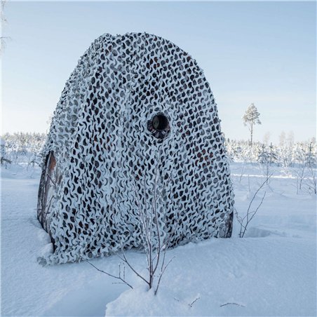 Buteo Photo Gear 3D-Blätter Tarnnetz Schnee 2,4x3,0m