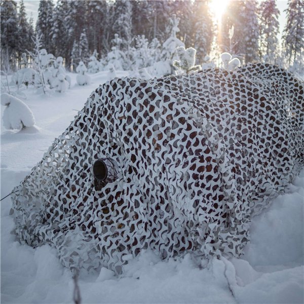 Buteo Photo Gear 3D-Blätter Tarnnetz Schnee 2,4x3,0m