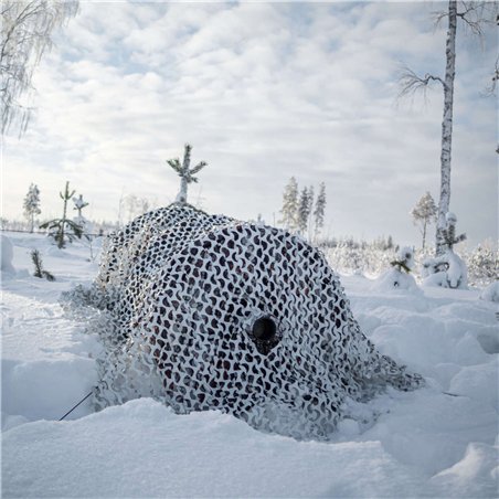 Buteo Photo Gear 3D-Blätter Tarnnetz Schnee 2,4x3,0m