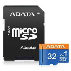 ADATA CARD MICROSDHC        32GB UHS-I CL10 100/20 MB/s W/1 Adap.