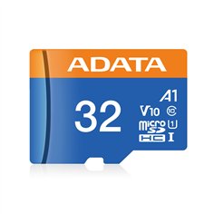 ADATA CARD MICROSDHC        32GB UHS-I CL10 100/20 MB/s W/1 Adap. 2