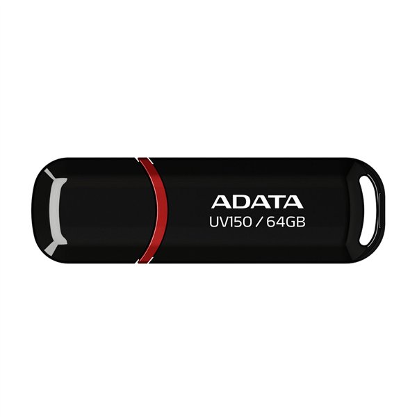 ADATA USB 3.2 UV150 nero 64GB              AUV150-64G-RBK