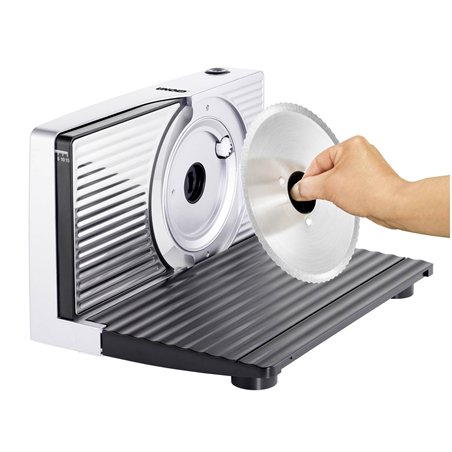 Unold 78866 affettatrice Curve argento