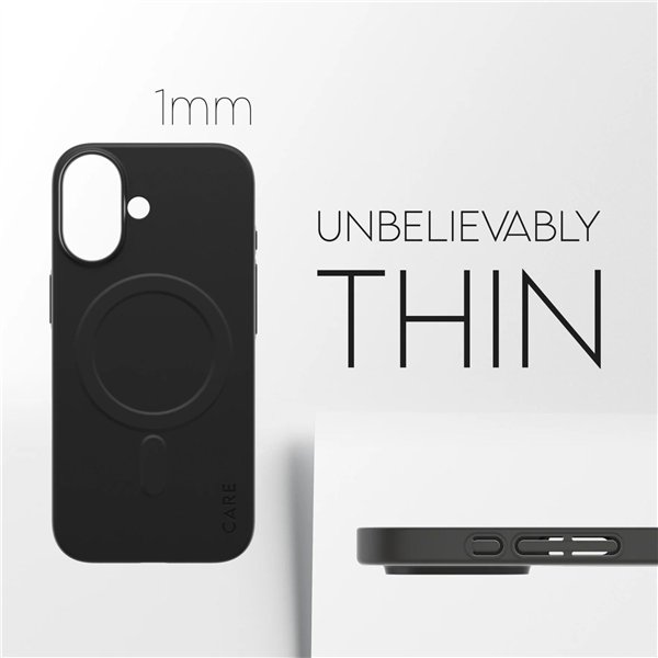 PanzerGlass CARE SL1M Case Black w. MagSafe iP 17