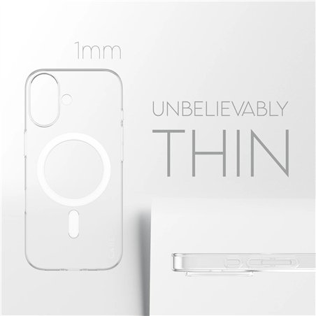 PanzerGlass CARE SL1M Case Transparent w. MagSafe iP 17