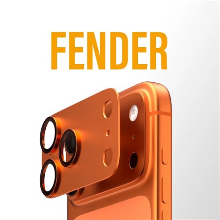 PanzerGlass Fender Camera Prot Cosmic Orange iP 17 Pro