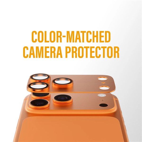 PanzerGlass Fender Camera Prot Cosmic Orange iP 17 Pro