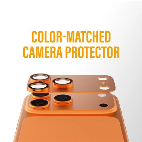 PanzerGlass Fender Camera Prot Cosmic Orange iP 17 Pro
