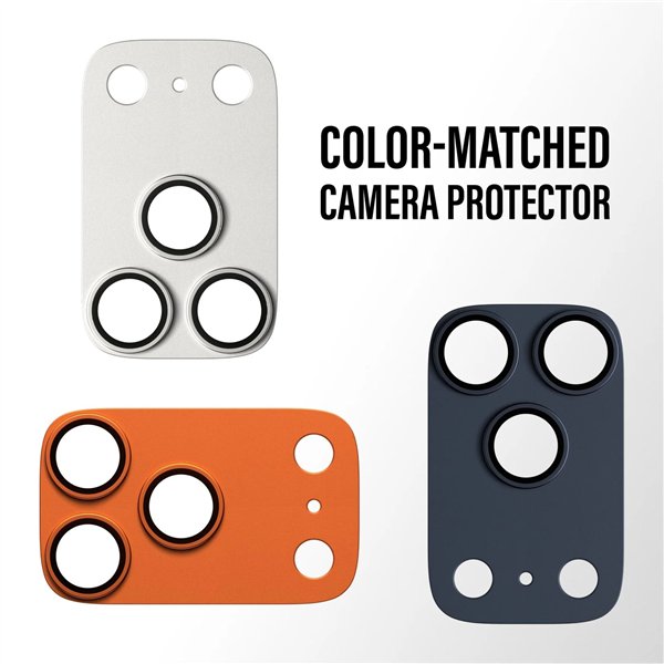 PanzerGlass Fender Camera Prot Cosmic Orange iP 17 Pro