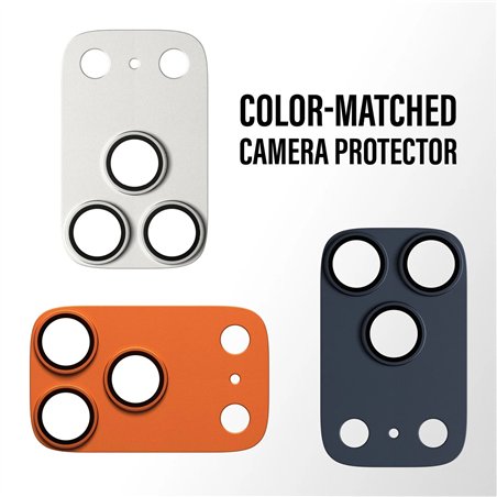 PanzerGlass Fender Camera Prot Cosmic Orange iP 17 Pro