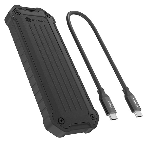 ICY BOX IB-1827MCP-C31 M.2 NVMe Gehäuse staub & stoßfeßfest