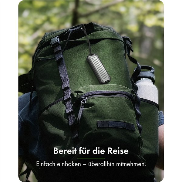 ICY BOX IB-1827MCP-C31 M.2 NVMe Gehäuse staub & stoßfeßfest