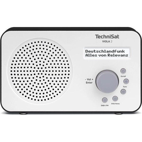 Technisat VIOLA 2 bianco/nero