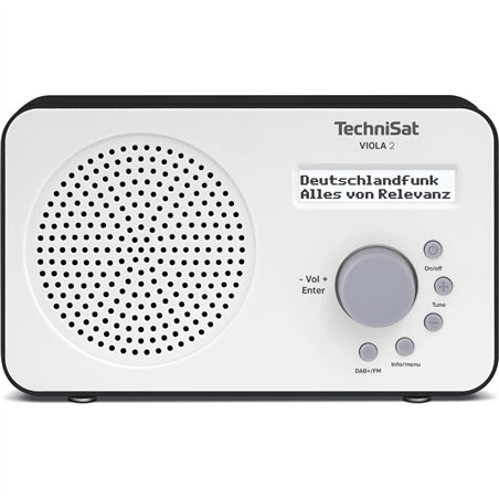 Technisat VIOLA 2 bianco/nero