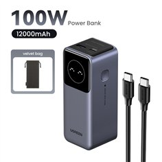 UGREEN 12000mAh 100W powerbank ricarica rapida 2