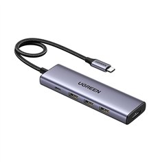 UGREEN Revodok 5-in-1 4K HDMI USB-C Hub con 3x USB-A 3.0