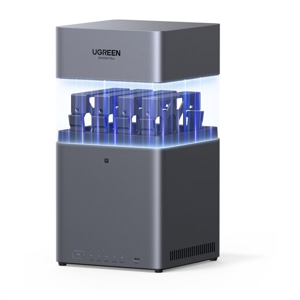 UGREEN 4-Bay Network Attached Storage DH4300 Plus EU Diskless