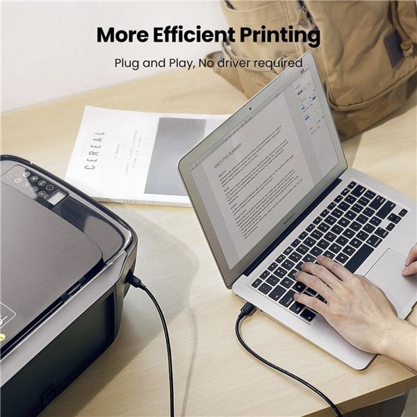 UGREEN USB-A a BM cavo stampa 1,5m