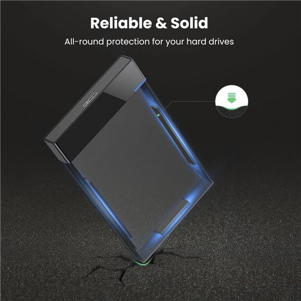 UGREEN External Hard Drive Enclosure per 2,5-Zoll-SATA