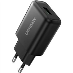 UGREEN USB-A QC 3.0 18W caricatore parete EU nero