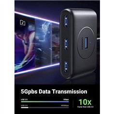 UGREEN Hub USB 3.0 A 4-Ports Black 1M 2