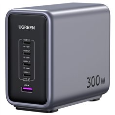 UGREEN Nexode 300W 5-Port PD GaN caricabatt. rapido