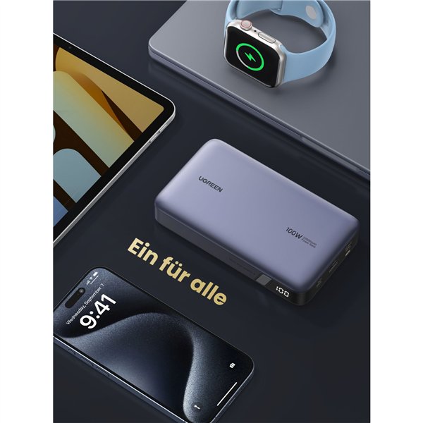 UGREEN 20000mAh Poowerbank PD 100W