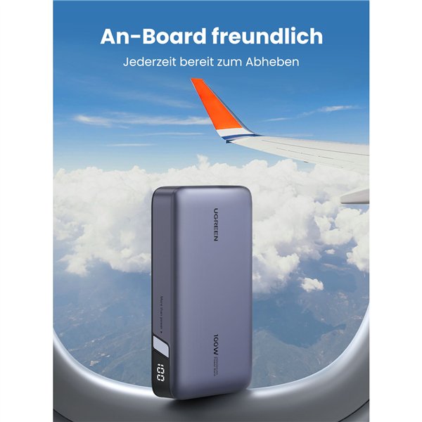 UGREEN 20000mAh Poowerbank PD 100W